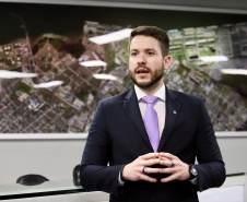 A Portos do Paraná participa nesta quarta-feira, dia 11, da 7ª. Conferência da Advocacia Paranaense, promovida pela seção paranaense da Ordem dos Advogados do Brasil (OAB). Com mais de sete mil inscritos, este já é o maior encontro da história, na área, no Estado.  -  Paranaguá, 09/08/2021  -  Foto: Cláudio Neves/Portos do Paraná