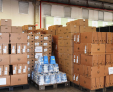 O Governo do Estado vai entregar 1.509 computadores para todas as unidades vinculadas à Secretaria de Estado da Saúde (Sesa), sendo 1.359 máquinas padrão desktop e 150 notebook?s.  -  Curitiba, 09/08/2021  -  Foto: Américo Antonio/SESA