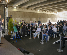 10.08.20201 Governador Carlos Massa Ratinho Junior inaugura o Viaduto do Sabará, em Ponta Grossa.
Foto Gilson Abreu/AEN