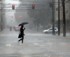 Chuva em Curitiba. 03/2019 - Foto: Gilson Abreu/ANPr