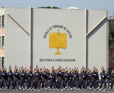 Aniversário de 167 anos da Polícia Militar é marcado com entrega de medalhas e comemoração do Espadim Tiradentes. Foto:Soldado Adilson Voinaski Afonso