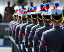 Aniversário de 167 anos da Polícia Militar é marcado com entrega de medalhas e comemoração do Espadim Tiradentes. Foto:Soldado Adilson Voinaski Afonso