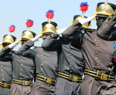 Aniversário de 167 anos da Polícia Militar é marcado com entrega de medalhas e comemoração do Espadim Tiradentes. Foto:Soldado Adilson Voinaski Afonso