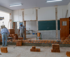 Infraestrutura escolar da rede estadual recebe R$ 480 milhões em investimentos. Foto Gilson Abreu/AEN