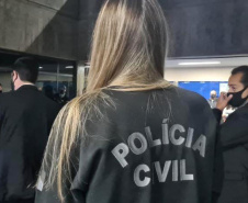 Uma força tarefa envolvendo a Polícia Civil do Paraná (PCPR), a Receita Federal, as Receitas Estaduais do Paraná, Minas Gerais e São Paulo e Instituto de Criminalística do Paraná está nas ruas, desde as primeiras horas da manhã desta quinta-feira (12), para cumprir dez mandados de busca e apreensão.  -  Curitiba, 12/08/2021  -  Foto: PCPR