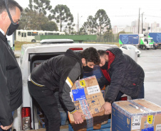 Paraná recebe mais 191,4 mil vacinas contra a Covid-19; distribuição começa neste sábado. Foto: Américo Antonio/SESA