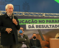 Vice Governador Darci Piana, participa do evento - A Educação no Paraná dá Resultado.  _ Curitiba, 13/08/2021 -  Foto: Ari Dias/AEN