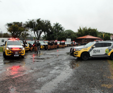 Curitiba, 13 de agosto de 2021. Lançamento da Operação Pronta Resposta V. 