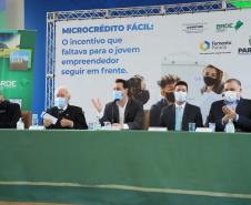 Governador Carlos Massa Ratinho Junior lança Programa de Microcrédito para Jovens Empreendedores. Palácio Iguaçu, 16/08/2021.Foto: José Fernando Ogura/AEN