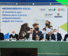 Governador Carlos Massa Ratinho Junior lança Programa de Microcrédito para Jovens Empreendedores. Palácio Iguaçu, 16/08/2021.Foto: José Fernando Ogura/AEN
