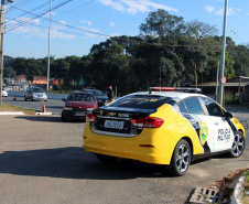 Polícia Rodoviária do Paraná usa tecnologia para otimizar registro de autuações de trânsito  -  Foto: SESP