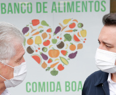 Banco de Alimentos da Ceasa Paraná reaproveita mais de 2 milhões de hortigranjeiros. Foto: Jonathan Campos/AEN