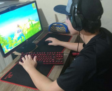 Estão abertas as inscrições para os Jogos Escolares Eletrônicos do Paraná. Foto: Paraná Esporte