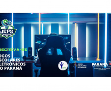 Estão abertas as inscrições dos Jogos Escolares do Paraná Eletrônicos, entre os dias 16 a 30 de agosto. A competição, que está na sua segunda edição, acontecerá nos meses de setembro e outubro. Em 2020, em edição piloto, os JEPS Eletrônicos tiveram 3.297 inscrições e 1.315 participantes.  -  Foto: - Foto: Paraná Esporte