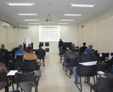 Agentes penitenciários do Departamento Penitenciário do Paraná participaram do curso Noções de Inteligência Penitenciária, promovida pela Escola de Formação e Aperfeiçoamento Penitenciário (Espen). Dividido em etapas, o curso teve término na última semana, em Curitiba.  -  Curitiba, 19/08/2021  -  Foto: Depen-Paraná