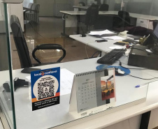 As Agências da Receita Estadual que retomaram os atendimentos presenciais mediante agendamento prévio receberam nesta semana a certificação sanitária da Local Confiável ? uma startup curitibana de monitoramento de normas para empresas.  -  Curitiba, 19/08/2021  -  Foto: SEFA