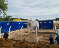 Sanepar amplia Estação de tratamento de Esgoto em Ponta Grossa.Foto: Sanepar