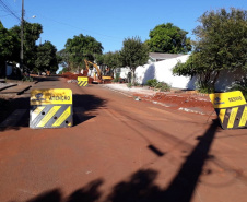 Sanepar amplia a rede coletora de esgoto em Campo Mourão.Foto: Sanepar