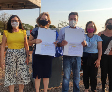 Tubos para galerias pluviais irão garantir melhorias a moradores de Cruzeiro do Oeste  -  19/08/2021  -   Foto: SEDEST