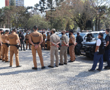 Operação Centro Seguro da PM aborda 11 pontos comerciais e duas pessoas são encaminhadas - Curitiba, 20/08/2021  -  Foto: SESP-PARANÁ