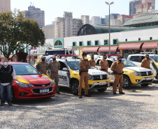 Operação Centro Seguro da PM aborda 11 pontos comerciais e duas pessoas são encaminhadas - Curitiba, 20/08/2021  -  Foto: SESP-PARANÁ