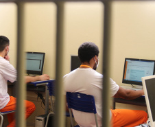 Mais de mil presos do Paraná recebem certificados de cursos profissionalizantes  -  Curitiba, 22/08/2021  -  Foto: SESP-PARANÁ