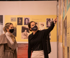 Exposição promovida pela UEPG retrata obra e processo criativo de Paulo Leminski. Foto: UEPG