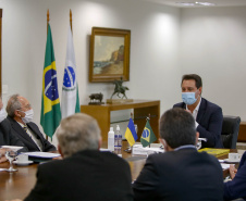 24.08.2021 - Governador Carlos Massa Ratinho Junior , comemoração de 130 anos da imigração ucraniana para o Brasil e 30 anos da renovação da independência da Ucrânia
Foto Gilson Abreu/AEN