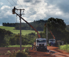 Copel investe R$ 1,9 bilhão em 2021 em geração, linhas de transmissão e obras de modernização . Foto: José Fernando Ogura/AEN
