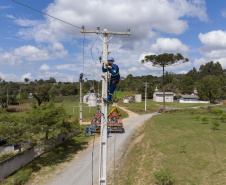 Copel investe R$ 1,9 bilhão em 2021 em geração, linhas de transmissão e obras de modernização . Foto:
Gilson Abreu/AEN