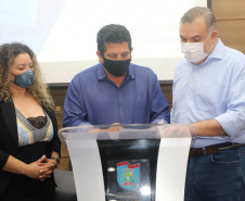 O Governo do Estado oficializou nesta quinta-feira (26) a adesão do município de Paranaguá ao Programa Cartão Futuro, que é executado pela Secretaria de Justiça, Família e Trabalho do Paraná. -  Curitiba, 27/08/2021  -  Foto: SEJUF