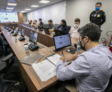 Comissão federal produziu relatório que será usado para melhorias e evolução de todos os sistemas de vigilâncias aplicados pela Portos do Paraná. - Foto:  de Claudio Neves/Portos do Paraná