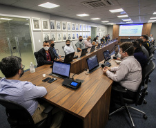 Comissão federal produziu relatório que será usado para melhorias e evolução de todos os sistemas de vigilâncias aplicados pela Portos do Paraná. - Foto:  de Claudio Neves/Portos do Paraná