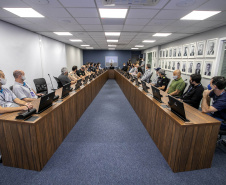 Comissão federal produziu relatório que será usado para melhorias e evolução de todos os sistemas de vigilâncias aplicados pela Portos do Paraná. - Foto:  de Claudio Neves/Portos do Paraná