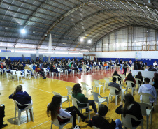 Vacinação de jovens e adolescentes contra a Covid-19 em Toledo. - Toledo 27/08/2021  -  Foto: José Fernando Ogura/AEN