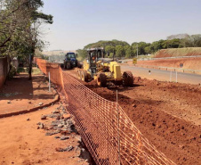 O Departamento de Estradas de Rodagem do Paraná (DER/PR) retomou este mês as obras de um novo viaduto em Água Boa, distrito de Paiçandu, na região Noroeste. A obra de arte especial, localizada no km 164 da PR-323, tem um valor de cerca de R$ 2 milhões para execução de sua estrutura de concreto armado. Foto:DER