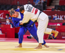 Os atletas do Paraná bateram o recorde de medalhas nos Jogos Paralímpicos de Tóquio 2020. Foram cinco conquistas até agora, uma de prata e quatro de bronze, suplantando o resultado da Rio 2016. Todos são bolsistas do programa Geração Olímpica, do Governo do Estado, cujo patrocínio é da Copel. Foto:Matsui Mikihito/CPB.