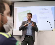 A Publix passou o bastão e, agora, a empresa pública segue a implantação definitiva do Projeto Orgulho de Ser Portos do Paraná, de governança e reestruturação para resultados.  -  Paranaguá, 31/08/2021  -  Foto: Claudio Neves/Portos do Paraná