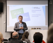 A Publix passou o bastão e, agora, a empresa pública segue a implantação definitiva do Projeto Orgulho de Ser Portos do Paraná, de governança e reestruturação para resultados.  -  Paranaguá, 31/08/2021  -  Foto: Claudio Neves/Portos do Paraná
