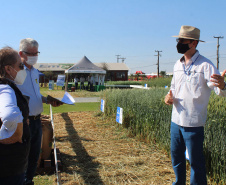 O  o secretário estadual da Agricultura e do Abastecimento, Norberto Ortigara, participa da abertura do 2º Show Rural Coopavel de Inverno, em Cascavel. Foto:SEAB