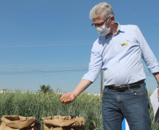 O  o secretário estadual da Agricultura e do Abastecimento, Norberto Ortigara, participa da abertura do 2º Show Rural Coopavel de Inverno, em Cascavel. Foto:SEAB