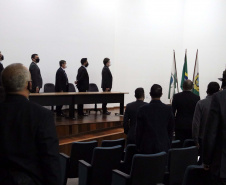 O Departamento de Inteligência do Paraná (DIEP) está recebendo a 23° edição do curso de inteligência cibernética (CIC), promovido pela diretoria de inteligência da Secretaria de Operações Integradas (SEOPI) do Ministério da Justiça e Segurança Pública (MJSP), por meio da integração com a Secretaria da Segurança Pública do Paraná (Sesp)