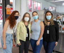 Visita a Rua da Cidadania Matriz  -  A equipe da Secretaria da Agricultura e do Abastecimento do Paraná recebe equipe da SEAB Rondônia para apresentar soluçoes implantadas em Curitiba sobre o cultivo de alimentos. 03/09/2021 - Foto: Geraldo Bubniak/AEN