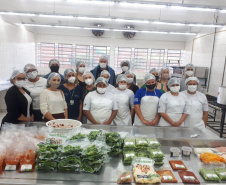 Visita a Horta Marumbi - A equipe da Secretaria da Agricultura e do Abastecimento do Paraná recebe equipe da SEAB Rondônia para apresentar soluções implantadas em Curitiba sobre o cultivo de alimentos. 03/09/2021 - Foto: SEAB