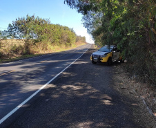 Feriado da Independência terá fiscalização redobrada pelo BPRv nas rodovias estaduais Foto: PMPR