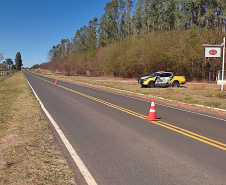 Feriado da Independência terá fiscalização redobrada pelo BPRv nas rodovias estaduais Foto: PMPR