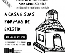 Bate-papo e exposição online marcam encerramento da temporada 2021 do Ateliê de Artes Visuais da BPP
