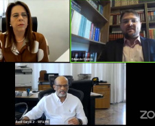 Diretoria do Orçamento Estadual apresenta o Projeto de Lei Orçamentária Anual para 2022 . Imagem SEFA