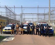 O Departamento Penitenciário do Paraná lançou nesta sexta-feira (3), a Operação Ordem e Progresso, que tem como objetivo reforçar a segurança de cadeias públicas e penitenciárias por meio de revistas gerais durante o feriado prolongado. Até o dia 7 de setembro, forças de segurança atuarão de forma integrada na busca de materiais ilícitos e na análise das estruturas físicas.  -  Curitiba, 03/09/2021  -  Foto: Depen-PR