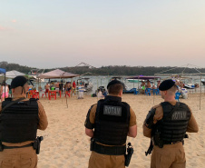 Ações do Corpo de Bombeiros e outras forças policiais garantem feriado tranquilo em Porto Rico. Foto: SESP